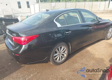 2015 Infiniti Q50 из США, поврежденный, VIN JN1BV7AR0FM393454